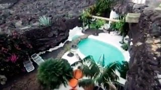 La casa de César Manrique en Tahiche Lanzarote Canarias 1977  El Taro de Tahíche [upl. by Peper616]