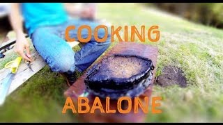 HOW TO PREP CLEAN AND COOK ABALONE with Ben Grills [upl. by Lash482]