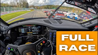 EPIC Onboard Race in Porsche Cup at SpaFrancorchamps [upl. by Attennot607]