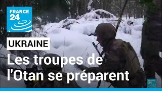 Crise ukrainienne  les troupes françaises en exercice pour lOtan en Estonie • FRANCE 24 [upl. by Delaryd975]