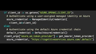 Keyless Authentication for Azure OpenAI [upl. by Stratton]