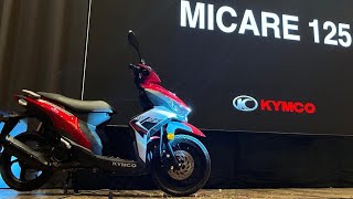 2024 Kymco Micare 125 Launched🔥Got Sporty Design with Single Rear Suspension [upl. by Latea]