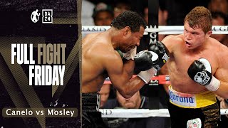 Full Fight  Canelo Alvarez vs Sugar Shane Mosley Alvarez Was Perfect Despite Bloody Cut FREE [upl. by Amyaj]