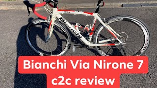 Bianchi Via Nirone 7 C2C RacingRace Series review  Bike Review  SHIMANO SORA [upl. by Lorimer]