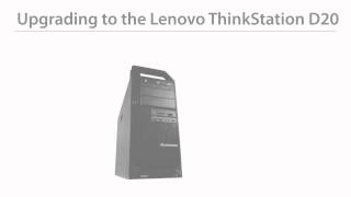 Lenovo ThinkStation D20 dual processors boost CATIA performance [upl. by Bevin]