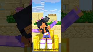 Hide N Seek Noob Girl vs The 4 Friends funnyshorts minecraftshorts minecraft fyp [upl. by Kipton]