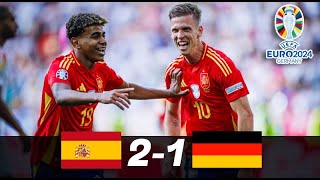 VICTORIA DE ESPAÑA vs ALEMANIA 2  1  EUROCOPA 2024 [upl. by Bell]