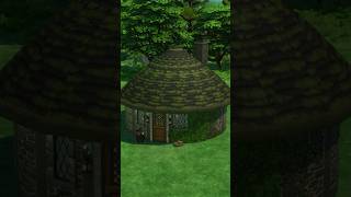 How to create a ROUND Cottage Sims 4  sims4 sims ts4 game cottage cottagecore cute shorts [upl. by Hendricks]