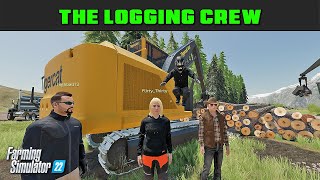 Today You Get Colin The Drone Pilot  Logging Crew 180  Farming Simulator 2022  FDR Logging [upl. by Graeme991]