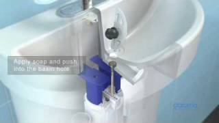 Installing a Profile Smart Dual Flush toilet [upl. by Bullough]