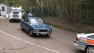 2012 Brooklands Mayday Emergency Vehicles Day Part 1  Vehicles Arriving [upl. by Ayekahs]