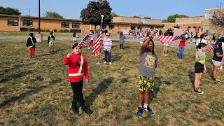 Irene King Elementary School September 11 Pledge of Allegiance 2024 [upl. by Notgnirrac]