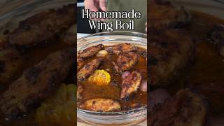 Homemade Chicken Wing Boil Recipe Easy amp Delicious  Let Todd Cook [upl. by Farrel387]