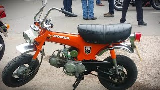 1973 Honda st70 first ride out [upl. by Sheppard945]