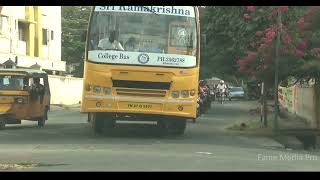 College bus gethu  Which College Bus looks mass  Which college bus do you vote as your favourite [upl. by Naamann]