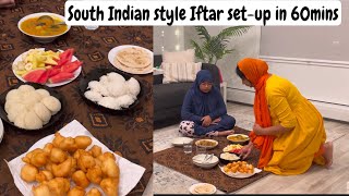 South Indian style Iftar in just 60 minsRamadan vlog [upl. by Ahsehyt]