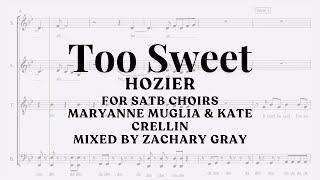 quotToo Sweetquot by Hozier arranged by Kate Crellin and MaryAnne Muglia [upl. by Sibie]