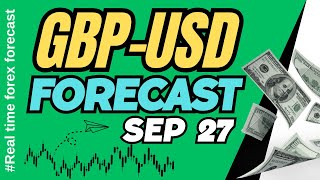 GBP USD Daily Forecast for September 27 2024 [upl. by Lorilee]