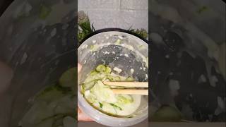 Salad timun viralcooking cookingvideo cookingshorts [upl. by Lenneuq]