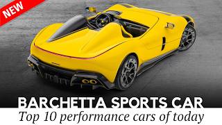 Top 10 BarchettaStyle Sports Cars with Neither a Roof Nor a Windshield [upl. by Caldeira689]