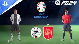 FC 24  Allemagne vs Espagne  UEFA EURO 2024 Match complet  PS4™ [upl. by Chien953]