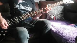 Saltcoats man plays quotThe Titanic Overturequot by WASP Bass cover wasp heavymetal basscover [upl. by Croner]