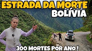 Atravessando a estrada mais perigosa do mundo na Bolívia  T2 Ep183 deathroad [upl. by Macrae]