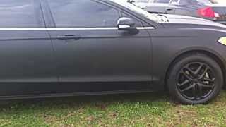 Plasti Dip Full vehicle Matte Black 2013 Fusion [upl. by Belamy491]