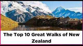 The Top 10 Great Walks of New Zealand [upl. by Enrichetta836]