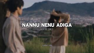 Nannu nenu adiga  8D Audio  ashuzeditz nannunenuadiga tamil audioedit trending youtube yt [upl. by Padraig]