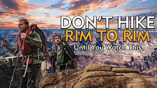 GRAND CANYON Essential Tips for Hiking Rim to Rim [upl. by Kumagai]