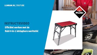 RUBI 4 in 1 Working Table [upl. by Gnoy]