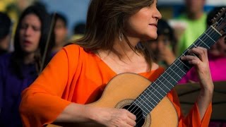 Berta Rojas and the Landfill Harmonic Orchestra play Tambito Josefino [upl. by Almira]