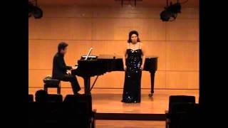 소프라노강경이Soprano Kang KyungYi  Paysage triste  R Hahn  Chansons Grises  Piano Kim BumJun [upl. by Demah46]