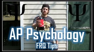 AP Psychology Test Tips  Formatting Your FRQ CHUG SODAS [upl. by Klimesh]