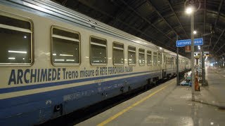 MILANO CENTRALE ARCHIMEDE  IL TRENO MISUREDIAGNOSTICO RFI IN SOSTA [upl. by Rangel717]