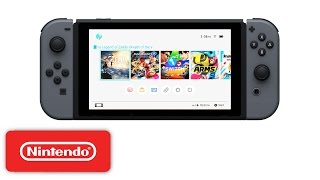 Nintendo Switch  HOME Menu [upl. by Rukna]