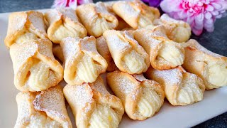 Questi biscotti si sciolgono in bocca buonissimi e facili  biscotti facile e veloce 😋asmr [upl. by Eilyk]