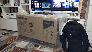 РАСПАКОВКА ТЕЛЕВИЗОРА HARTENS HTY32H06BVZ 32SMART TV [upl. by Aicekat45]