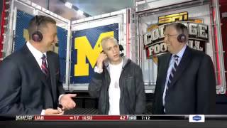 Eminems ESPN interview is really awkward [upl. by Rowney628]