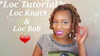 HOW TO LOC KNOTS amp LOCD BOB [upl. by Barrington]