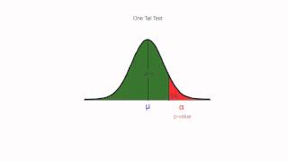 How to calculate One Tail and Two Tail Tests For Hypothesis Testing [upl. by Heck]