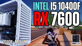 Intel i5 10400F and RX 7600 Benchmarks [upl. by Nnaaihtnyc]