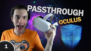 Mixed Reality Passthrough  Oculus Integration SDK [upl. by Burr404]