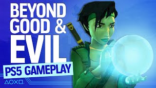 Beyond Good amp Evil 20th Anniversary Edition PS5 Gameplay  Rediscovering A Classic [upl. by Assertal]