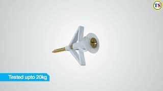 DrivaLoc Plasterboard Fixing  Toolstation [upl. by Nnylsia]