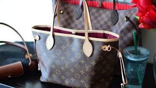 Louis Vuitton Neverfull PM Bag Review Small Comparison with the MM [upl. by Bast]