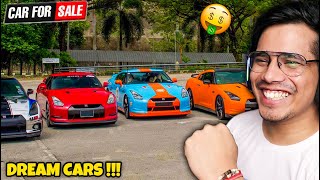 I COLLECTED 5 NISSAN GTR IN CAR FOR SALE 🤑EXPENSIVE [upl. by Ynohtnaleahcim]