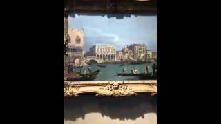 Art Minute Canaletto quotView of the Riva degli Schiavoni Venicequot [upl. by Scrogan153]