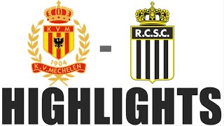 KV Mechelen vs Charleroi 52 Highlights  Pro League 202425 [upl. by Roer]